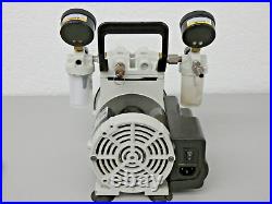 Welch Piston Vacuum Pump 2546B-01 with Foot Switch 0.25 HP, 115V