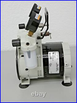 Welch Piston Vacuum Pump 2546B-01 with Foot Switch 0.25 HP, 115V