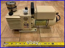 Welch Vacuum Pump 8905 1.5 DirecTorr High Roughing Chamber Fore Backing 33mTorr