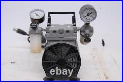 Welch Vacuum Thomas 2522B-01 Dry Piston Vacuum Pump TESTED