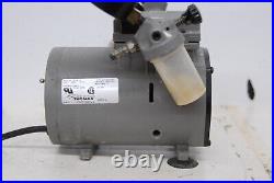 Welch Vacuum Thomas 2522B-01 Dry Piston Vacuum Pump TESTED