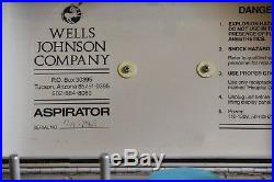 Wells Johnson Aspirator Vacuum Liposuction Pump