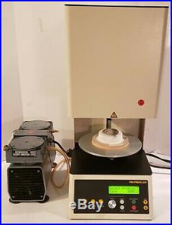 Whip Mix Pro Press 100 Porcelain Furnace with Gast Vacuum Pump TQ