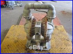 Wilden 8 Aluminum Diaphragm Pump #58110j No Tag Port2 MILD Rust Used