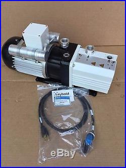 Working Leybold Trivac D16E Rotary Vane Dual Stage Vacuum Pump 14.1 CFM New Cord