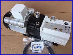 Working Leybold Trivac D16E Rotary Vane Dual Stage Vacuum Pump 14.1 CFM New Cord