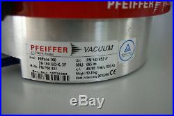 Working Pfeiffer Vacuum HiPace 700 w. TC110 ISO-K DN160 inlet Warrenty