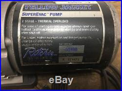 Yellow Jacket 6 CFM SuperEvac Pump 93460 2-stage