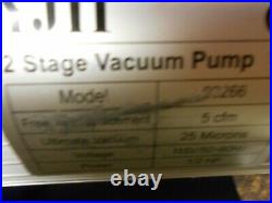 Yellow Jacket #93266 YJII Vacuum Pump 5 CFM