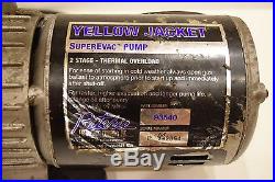 Yellow Jacket 93540! SuperEvac 4 CFM Vacuum Pump