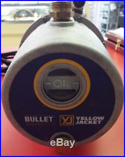 Yellow Jacket 93603 3 CFM Bullet Vacuum Pump 115V/60 Hz single phase