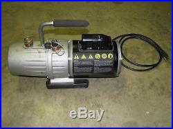 Yellow Jacket Bullet 2 stage vacuum pump 93600 7 cfm 115 Volt 1 phase