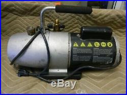 Yellow Jacket Bullet 93600 7.0 CFM HVAC 2 Stage Vacuum Pump Tool Made In USA