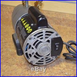 Yellow Jacket Bullet 93600 7 CFM 2 Stage Vacuum Pump Free Shipping