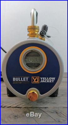 Yellow Jacket Bullet Vacuum Pump Two Stage 7 CFM Pump In Box Refrigeration HVAC