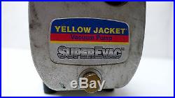 Yellow Jacket SuperEvac 93540 4-CFM 2-Stage Vacuum Pump N4504