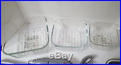 Zepter Vacsy Vacuum System Model Vg-017 Pump 3 Glass Bowl Containers & Lids